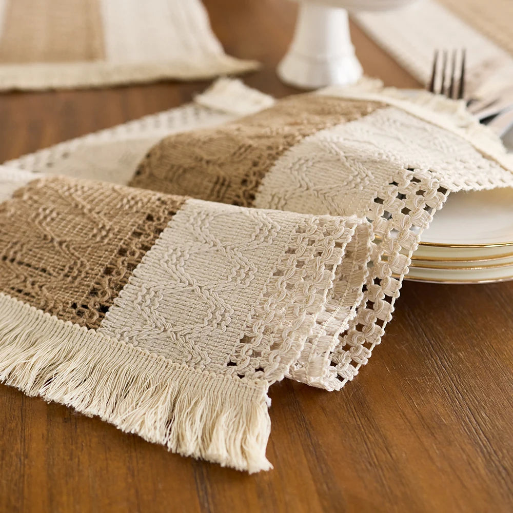 Boho Macramé Table Placemats