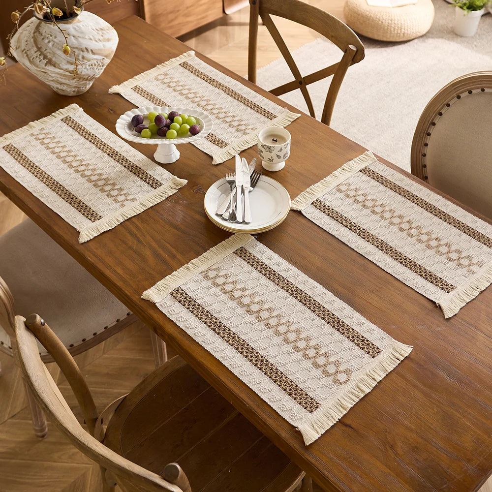 Boho Macramé Table Placemats